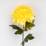 Искусственная хризантема, желтая, 75 см (2026-012/yellow)