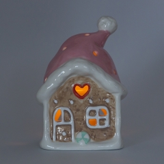 Підсвічник "Імбірний будиночок", 16 см (6037-009)