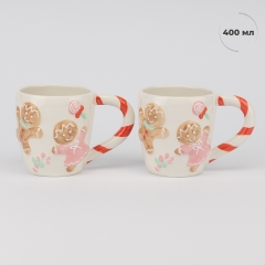 Кружка "Імбірна пара в рожевому", 400 мл (6037-010)