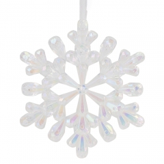 Ялинкова іграшка "Вишукана сніжинка", 11,7 см (6040-005)