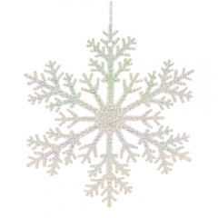 Ялинкова іграшка "Казкова сніжинка", 19 см (6040-019)