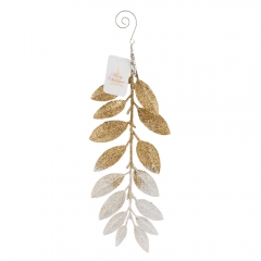 Ялинкова іграшка "Блискуче листя", 21 см (6040-024)