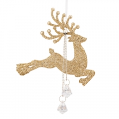 Ялинкова іграшка "Олень в польоті", 11,5 см (6040-039)