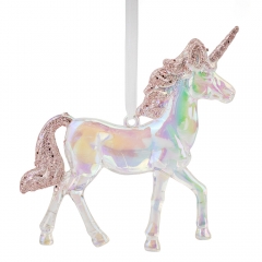 Ялинкова іграшка "Перламутровий пегас", 11 см (6040-043)
