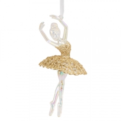 Ялинкова іграшка "Чарівна балерина", 14 см (6040-046)