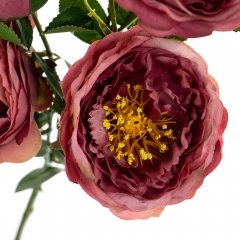 Букет "Полевые пионы темно-розовые" (8114-006)