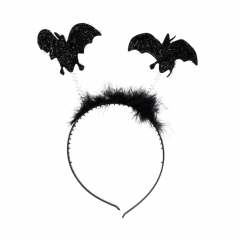 Ободок "Чорний кажанчик", 23 см (5102-017)