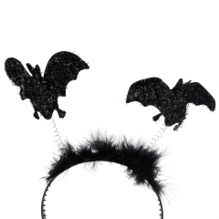 Ободок "Чорний кажанчик", 23 см (5102-017)