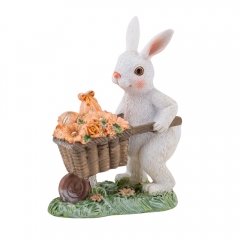 Статуэтка "Кролик с тележкой", 11 см (2007-262)
