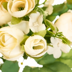 Квітковий букет "Помпонела білосніжна" (2002-004/WHITE)