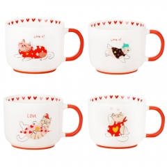 Чашка "Hearts & Tails", 420 мл * Рандомный вибор дизайна (9193-002)