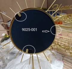 УЦІНКА Настільне дзеркало "Сонячне сяйво" (Подряпини на тримачі дзеркала,місцями відсутні кріплення на задній стінці дзеркала) (00BR-9025-001)