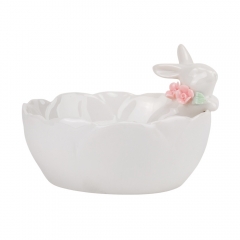 Піала "Білий кролик", біла, 10 см (5009-005)