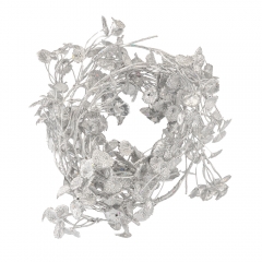 Декоративна гілка "Срібло на листі" (2010-160)