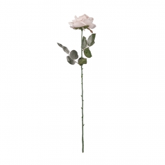 Новорічна троянда 74 см рожева (6008-023)