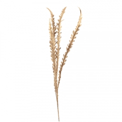 Декоративна гілка "Сніжна вуаль", золота, 102 см (9156-011)