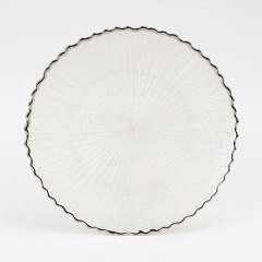 Блюдо "Срібна хвиля", 33 см ВРЯТОВАНА ПОЗИЦІЯ (9294-007)