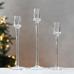 Набір з 3 підсвічників "Витонченість", 26 см (2020-012)