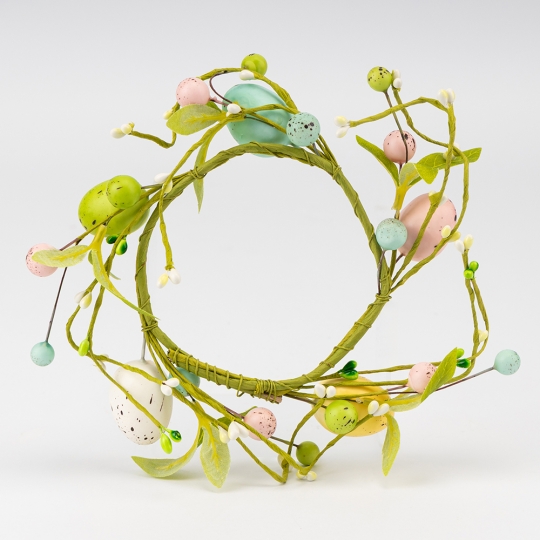 Декоративный венок «Пасхальный», 9 см (5008-002)