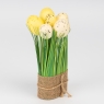 Пасхальная композиция «Желтые крашенки», 18 см (5008-003)