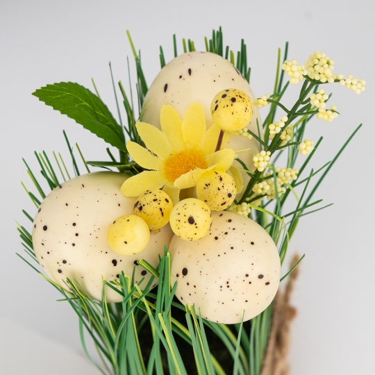 Пасхальная композиция «Цветочная лужайка», 19 см (5008-006)