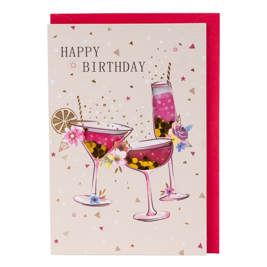 Открытка с конвертом ко Дню Рождения Открытка с конвертом ко Дню Рождения