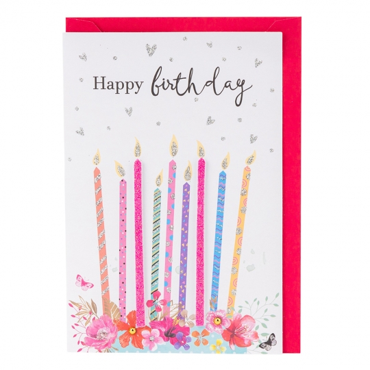 Вітальна листівка з конвертом до Дня Народження 