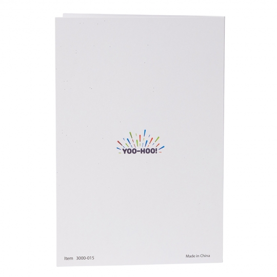 Вітальна листівка з конвертом до Дня Народження 