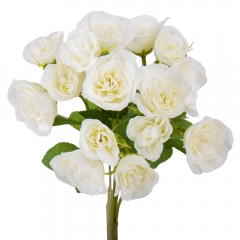Букет роз "Габриэль", белый 30 см (9105-010)