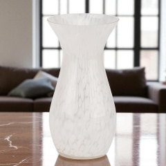 Ваза "Краплинний білий силует", 24 см ТІЛЬКИ САМОВИВІЗ (9287-004)