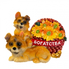 Магніт "Веселі песики" (0166J)