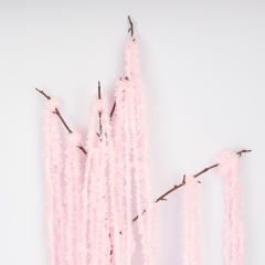 Штучна звисаюча гілка "Амарант", рожева, 120 см (9297-002)