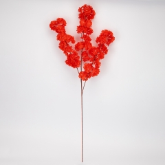 Штучна гілка "Сакура", червона, 96 см (9298-002)