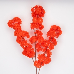 Штучна гілка "Сакура", червона, 96 см (9298-002)