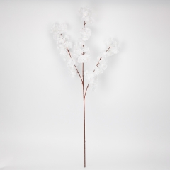 Штучна гілка "Сакура", біла, 96 см (9298-003)