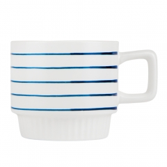 Набор кружок с металлической подставкой "Геометрия", 300 мл (9028-015)