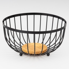 Фруктовница "Модерн", черная, 25 * 13 см СПАСЕННАЯ ПОЗИЦИЯ (9282-001)