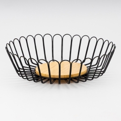 Фруктовница "Дары Солнца", черная, 28 * 9 см СПАСЕННАЯ ПОЗИЦИЯ (9282-002)