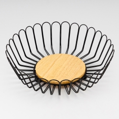 Фруктовница "Дары Солнца", черная, 28 * 9 см СПАСЕННАЯ ПОЗИЦИЯ (9282-002)