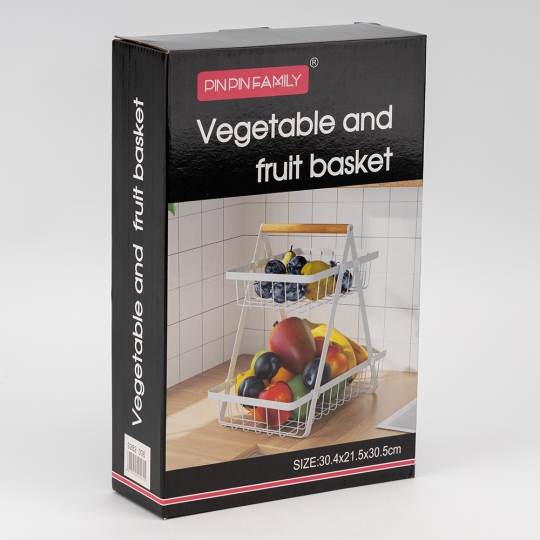 Фруктівниця дворівнева 