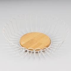 Фруктовница "Дары Солнца", белая, 28 * 9 см СПАСЕННАЯ ПОЗИЦИЯ (9282-009)