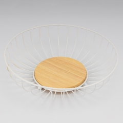 Фруктовница "Фруктовый эдем", белая, 28 * 7 см СПАСЕННАЯ ПОЗИЦИЯ (9282-010)