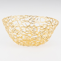 Набор с 2 фруктовниц "Золотые узоры", 27,5 * 11,5 см СПАСЕННАЯ ПОЗИЦИЯ (9290-001)