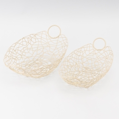 Набор с 2 фруктовниц "Кремовая легкость", 22 * 38 см СПАСЕННАЯ ПОЗИЦИЯ (9290-003)