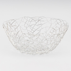 Набор с 2 фруктовниц "Серебряное кружево", 27,5 * 10,5 см СПАСЕННАЯ ПОЗИЦИЯ (9290-004)
