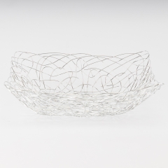 Набор с 2 фруктовниц "Серебряная гармония", 26,5 * 26,5 см СПАСЕННАЯ ПОЗИЦИЯ (9290-006)