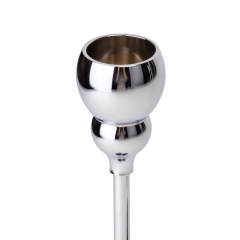 Набір з 3 підсвічників "Симфонія", срібний, 32*27*22 см (9137-004)