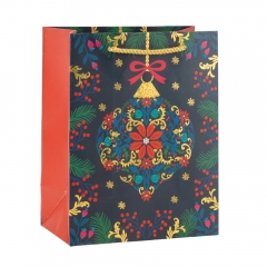 Подарунковий пакет "Різдвяні традиції", 14*18 см * Рандомний вибір дизайну (9265-001)