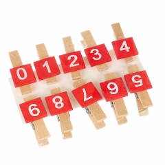 Прищепка "Цифры" (0358J)