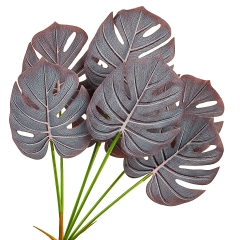 Гілка монстери темно-сіра штучна (8408-051)